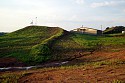 летом склон